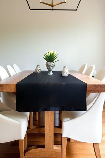 Arma House Runner în carouri tăiat cu laser modern 40*140