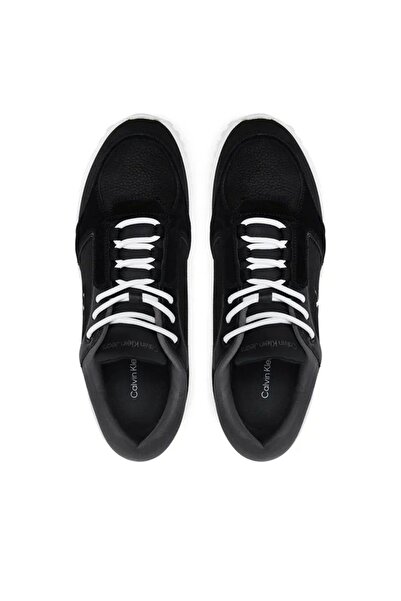 Calvin Klein EVA RUNNER LOW MG WMM Erkek Siyah - Beyaz Sneaker YM0YM01145-0GP