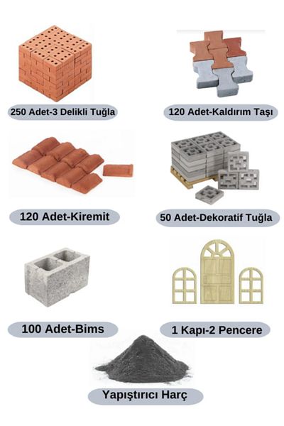 Demir Yapım Miniature Construction Set (Standard)