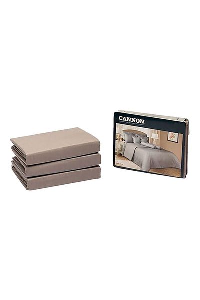 Cannon 3-Piece Machine Washable High Quality Queen Fitted Sheet Set