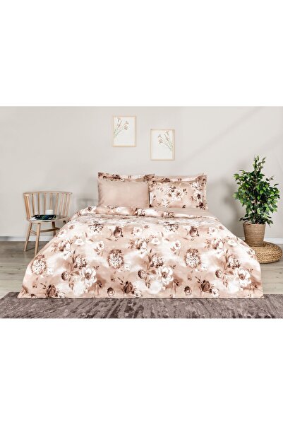 Taç KRISTAL DELUX SATEN ÇİFT KİŞİLİK NEVRESİM TAKIMI 200X220CM