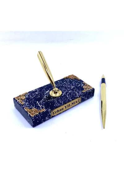 hediye arıları Kişiye Özel Tasarım Masaüstü Kaideli İmza Kalemi, Kalemli Siya...