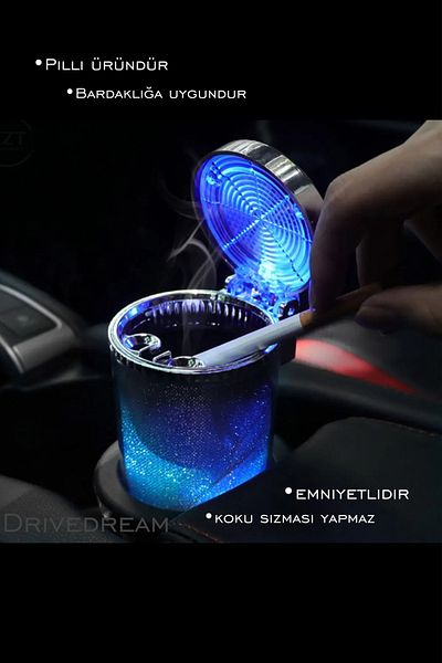 APEXİ Car Interior Auto Ashtray Plus, Stylish Ashtray