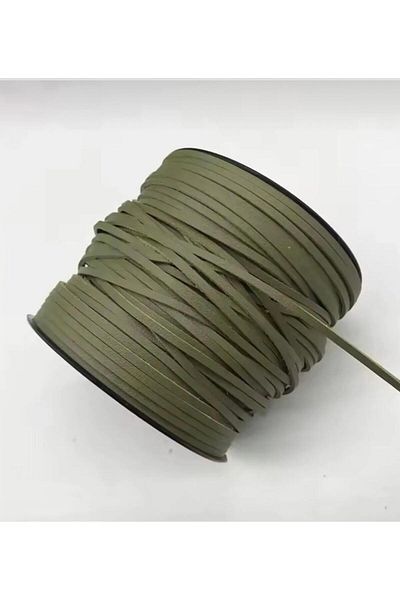 OZN AKSESUAR Σουέντ δερμάτινο κορδόνι, 3mm, χάντρες προσευχής, βραχιόλι, κολιέ σχοινί (3 μέτρα)