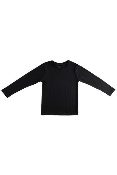 Lovexi Black White Gray Red Basic Long Sleeve Seasonal 4-Piece Girls and Boys Badi