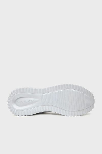 Calvin Klein Men's High Comfortable Sole Leather White Sneakers Ym0Ym01145-0Lf