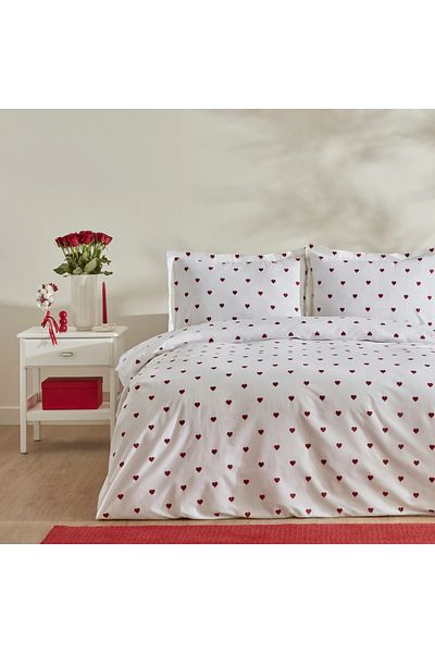 Karaca Home Sarah Anderson Amour, Set cuvertură de pilota, dublă, multiplă