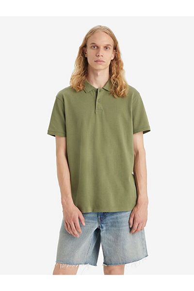 Levi's Men's Polo Neck T-Shirt - 100% Cotton, Regular Fit A9451