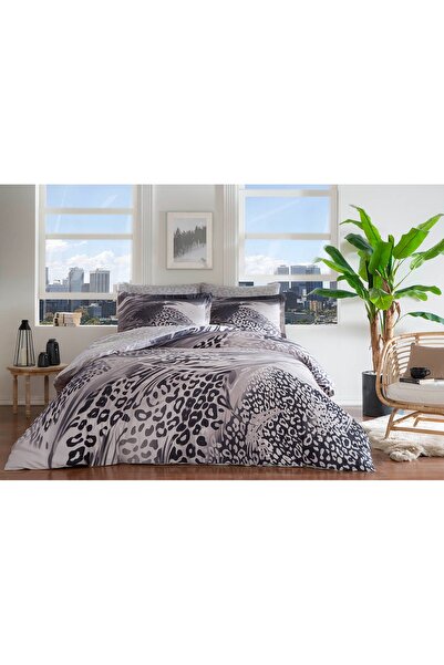 Taç KRISTAL DELUX SATEN ÇİFT KİŞİLİK NEVRESİM TAKIMI 200X220CM