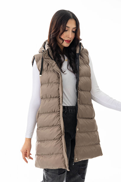 TUĞBA ERGÜL 4401 Γιλέκο με φερμουάρ στο πλάι