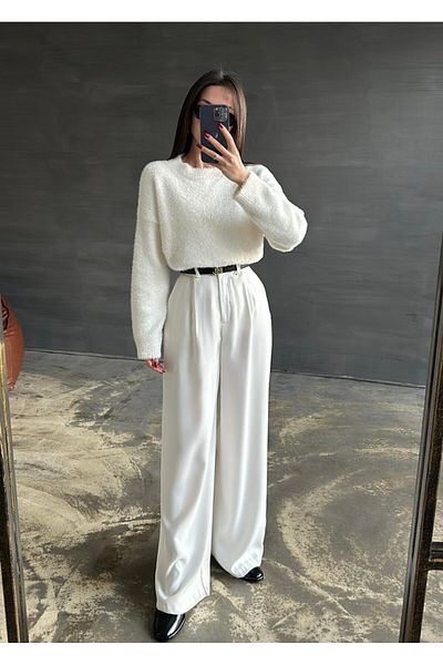 KAJU STİL Women's Brand Model Soft Premium Sweater