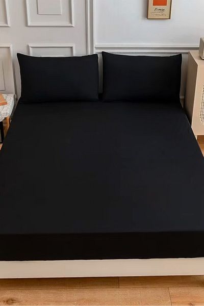 Mulberry طقم ملاءة مطاطية كلاسيكية وغطاء وسادة