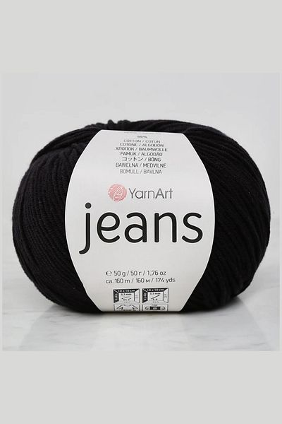 Yarnart Μαύρο Jean - Πλεκτό στο χέρι 53 Μοντέλα