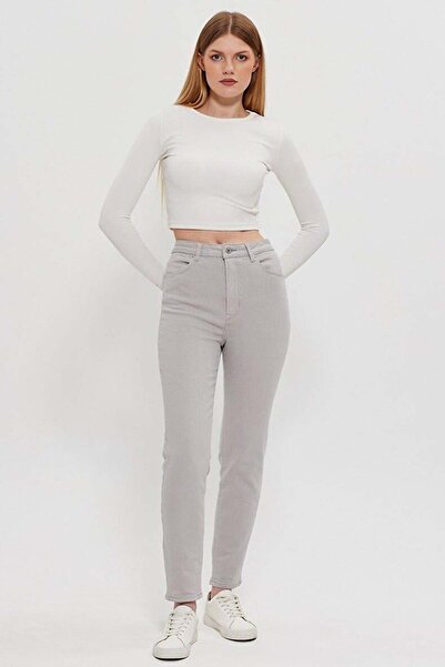 Ltb Dores Feather Grey Wash Women's Jeans