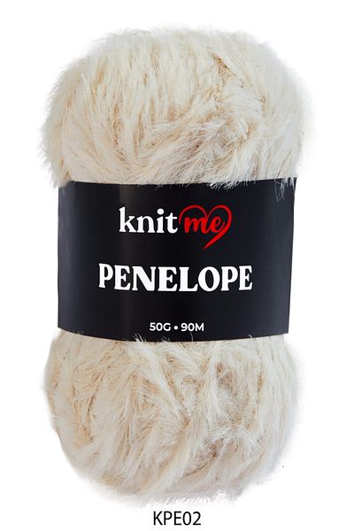 knitme KPE02 Model Fire de blană cremă