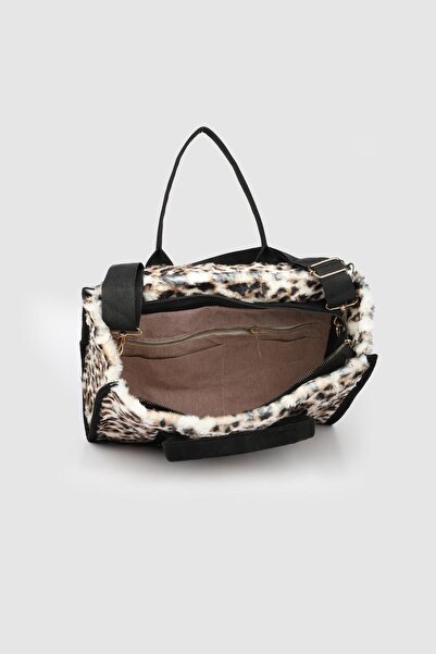 La La'Graccio Paris La'Graccio Paris Women's Tote Bag with Strap Leopard Pattern