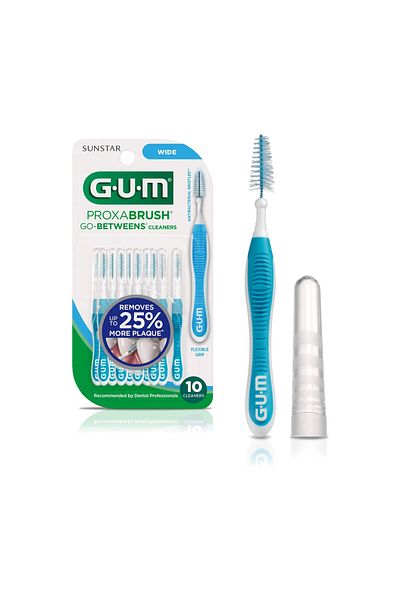 GUM Proxa Brush Go Betwens Cleaners Wide Flexible Group 10 Cleaners
