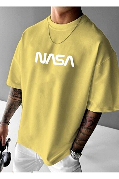 DM DOLCE MORE تي شيرت مطبوع عليه ناسا