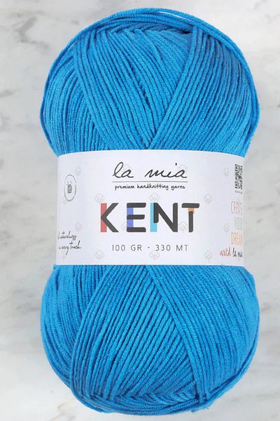 La Mia Yarn La Mia Kent Τυρκουάζ Πλεκτό Σχοινί - L125