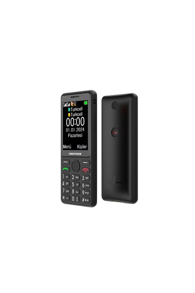 DIGIPHONE S600 Tuşlu Cep Telefon Siyah