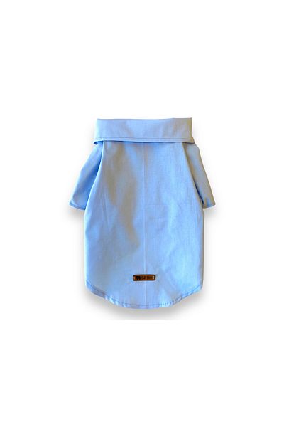 Luli Pet Baby Blue Basic Dog Shirt