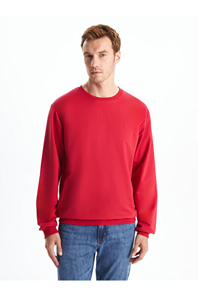 LC Waikiki Bisiklet Yaka Uzun Kollu Erkek Sweatshirt