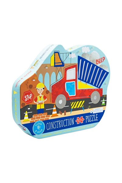 Floss & Rock 40 Parça “İnsaat Arabası” Şekilli Yap-Boz / Construction