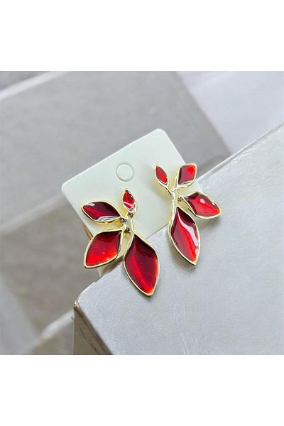 Candy Mineli Leaf Earrings