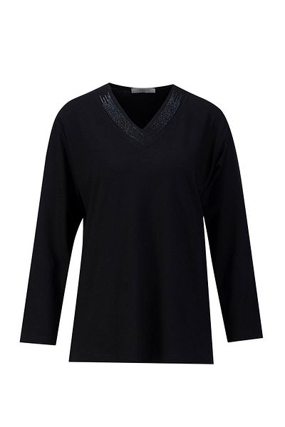 Armine Bumbac pieptănat negru - Model 24yd9013