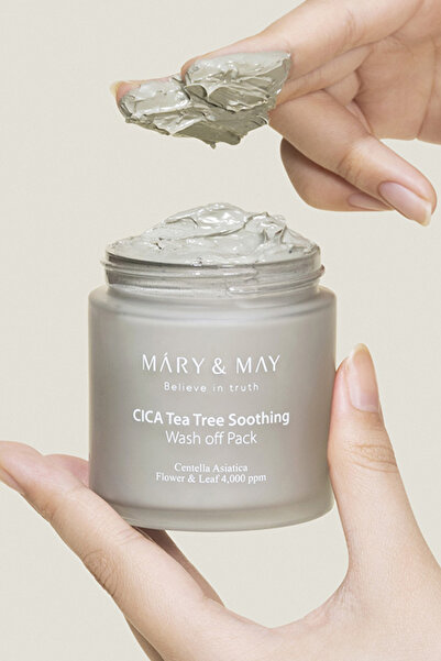 Mary & May Cica Tea Tree Yatıştırıcı Cilt Bakım Maskesi 125 ml (VİONİNE)