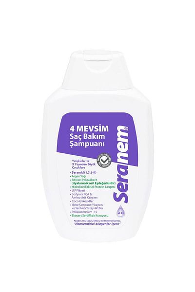 Dermadolin Seranem 4 Season Hair Care Shampoo 300 ml
