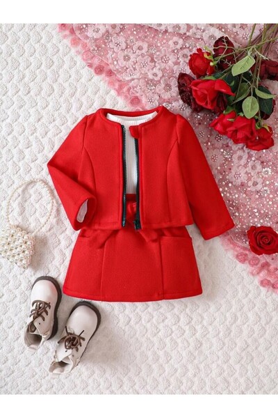 shop 3 lü kız çocuk takım yeni sezon kışlık