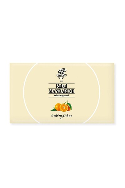 Rebul Kolonyalı Mendil Mandarine 50 'li (ALKOLLÜ %70)