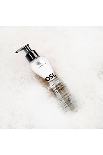 OSL Omega Skin Lab OSL Glycolic Acid Cleanser Jel 200ML - Oily Skin Cleanser with Salicylic Acid, Panthenol, and Vitami