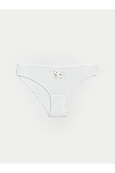 LC Waikiki Μπλε εσώρουχα μπικίνι με θέμα την Πρωτοχρονιά, συσκευασία 5 τεμαχίων