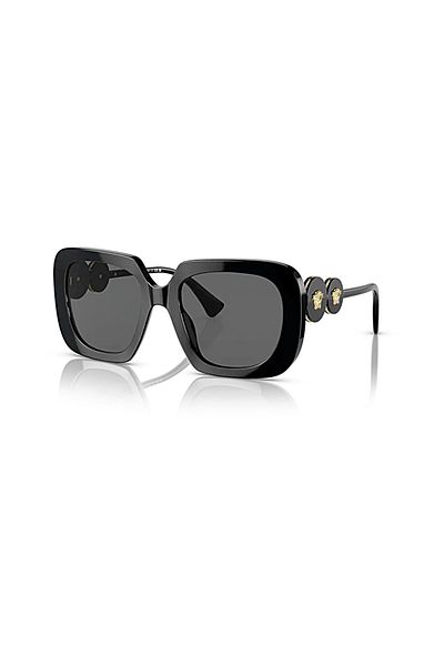 Versace And 4434 Gb187 54 Women Black Bone Sunglasses