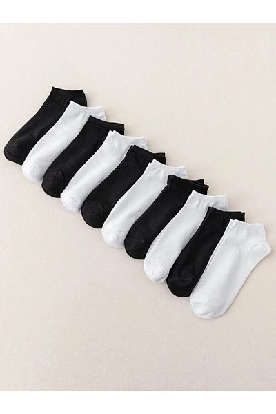 Fresh Κάλτσες 10 Pack Απλό Basic Booties Κάλτσες