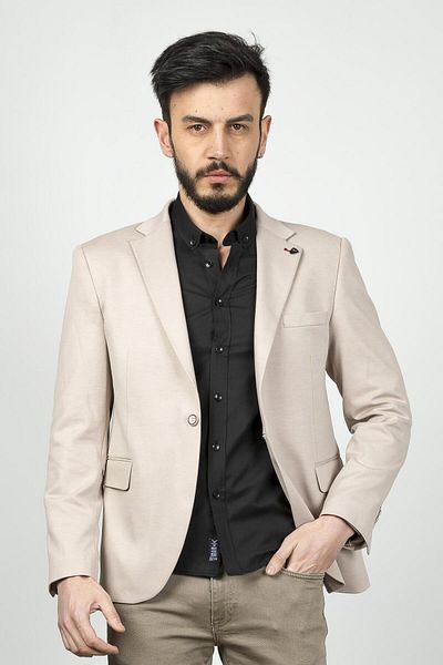 Cazador جايز 1012 سترة بليزر 24yceed01012 بيج