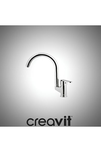 Creavit Vega Chrome Sink Faucet - Vg8640 Model