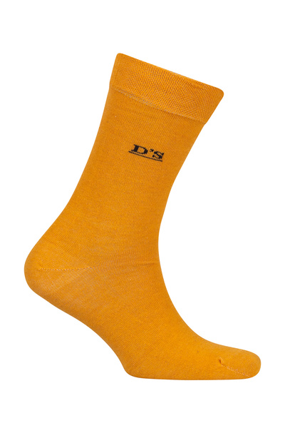 D'S Damat Men's Cotton Socks Basic Mustard