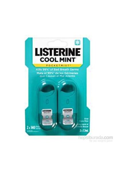 Listerine Cool Mint Agız Spreyi 2'li