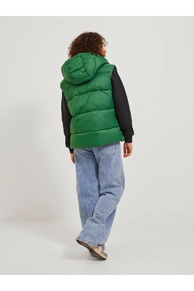 Jack & Jones Jack&jones Hooded Green Women's Vest12238269