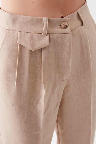Vitrin Carrot Trousers with Small Flap Pockets