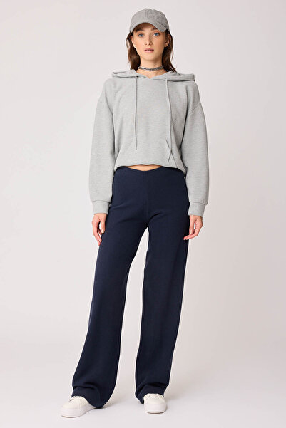 Vitrin Πλεκτό παντελόνι με φαρδύ πόδι