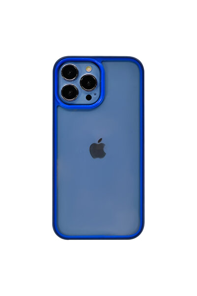 Nettech Apple iPhone 13 Pro Compatible Royal Series Back Protection Case - Blue