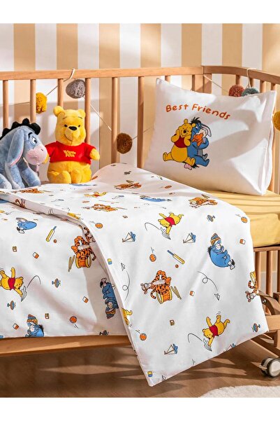 LC Waikiki طقم غطاء لحاف أطفال مطبوع من ويني ذا بوه - هواء