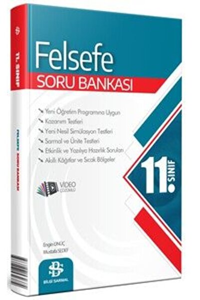 Bilgi Sarmal Yayınları Bilgi Sarmal 11. Sınıf Felsefe Soru Bankası