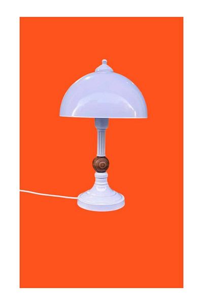 DEDE White Metal Lampshade - Piedre Sivama