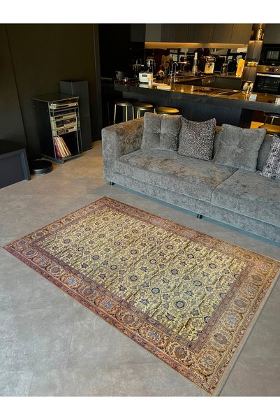 Rugs Modern Halı Συλλογή Kubilay: Μπεζ χρώμα, με έθνικ λεπτομέρειες, υφαντό μ...