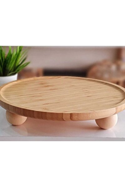 Vera Bambu Bambu Top Ayaklı Sunumluk 30 Cm
